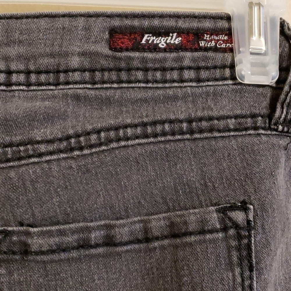 Fragile skinny Jeans grey wash - Picture 4 of 6